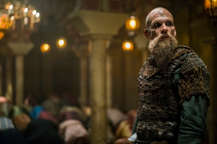 History's 'Vikings,' Season 4, Part 2, Episode 16, Crossing, Floki inside the Muslim temple
